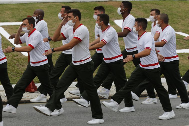 Fornatura e celebração dos 100 anos da Escola de Educação Física do Exército (EsEFEx), na Urca.