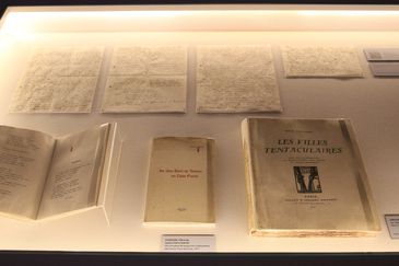 Cartas e obras de Mário de Andrade na exposição Era Uma Vez o Moderno [1910-1944], com curadoria do pesquisador Luiz Armando Bagolin e do historiador Fabrício Reiner, no Centro Cultural Fiesp, Avenida Paulista.