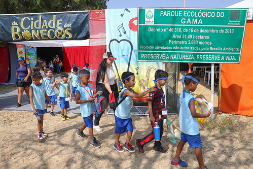 07/09/2024 - Projeto leva educação ambiental a crianças da rede pública no Parque Ecológico do Gama