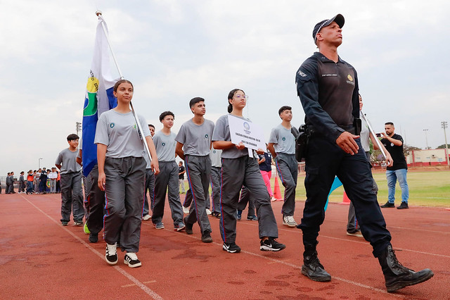 08/10/2024 - Olimpíadas das escolas cívico-militares reúnem 2 mil estudantes de 17 unidades do DF