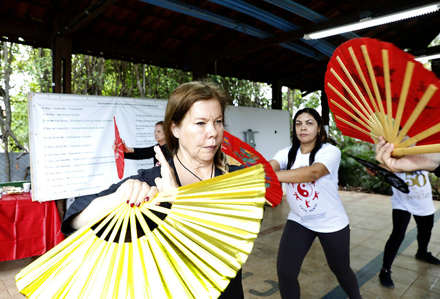 21/10/2024 - Prática de tai chi leva qualidade de vida a pacientes da rede pública de saúde do DF