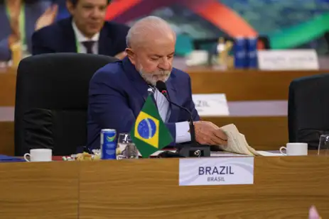 Rio de Janeiro (RJ), 19/11/2024 – O presidente do Brasil, Luiz Inácio Lula da Silva durante segundo dia da Cúpula do G20, no MAM, no Rio de Janeiro. Foto: Tomaz Silva/Agência Brasil