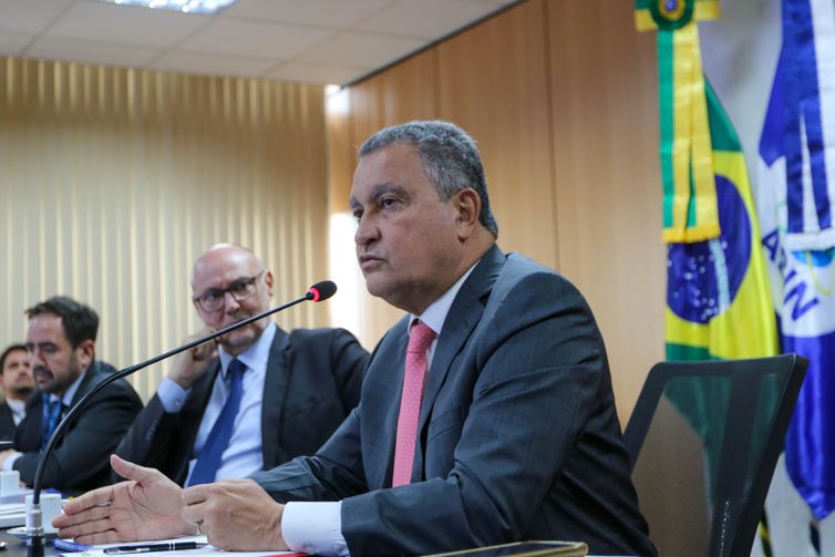 Brasília, 04/12/2024 - Ministro da Casa Civil, Rui Costa na reunião do Conselho Consultivo do Sistema Brasileiro de Inteligência. Foto: Wilson Dias/ Agência Brasil