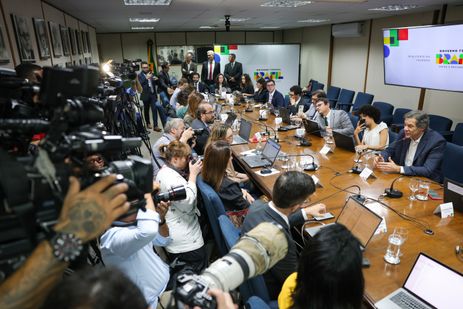 Brasília (DF) 20/12//2024 Ministro da Fazenda, Fernando Haddad, durante café da manhã com jornalistas  Foto: Fabio Rodrigues-Pozzebom/ Agência Brasil