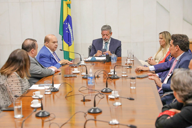 04/12/2024 - Reunião do governador Ibaneis Rocha e parlamentares com o presidente da Câmara dos Deputados, Arthur Lira