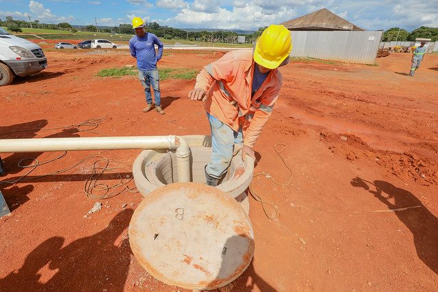 21/01/2025 - Sistema do Drenar DF é ligado parcialmente à rede antiga de drenagem da Asa Norte