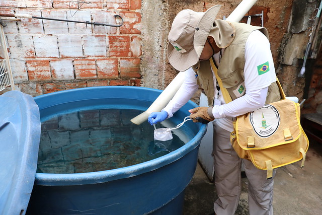 04/02/2025 - Nomeação de agentes, mutirões de limpeza e tecnologia fortalecem ações contra a dengue no DF