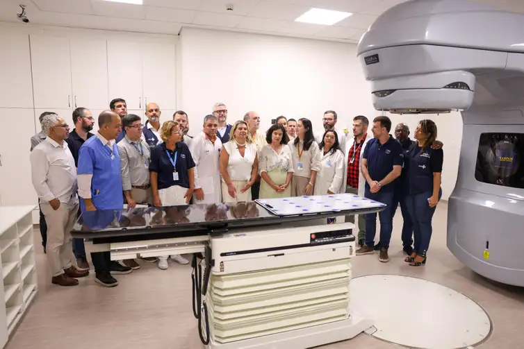 Rio de Janeiro (RJ), 07/02/2025 - A ministra da saúde, Nísia Trindade, durante visita ao hospital federal do Andaraí. Foto: Walterson Rosa/MS