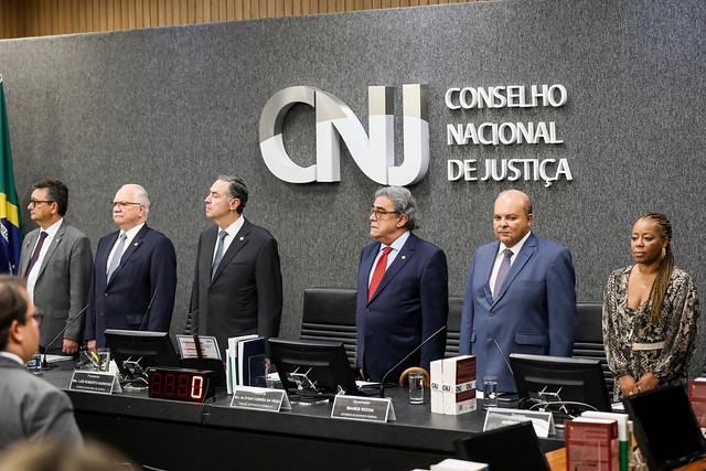 11/03/2025 - Governador Ibaneis Rocha participa de posse no Conselho Nacional de Justiça