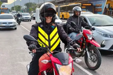 Rio de Janeiro (RJ), 05/08/2025 - O diretor do Sindicato dos Empregados Motociclistas do Estado do Rio de Janeiro (Sindmoto-RJ), Alfredo Barbosa de Lima. Foto: Alfredo Barbosa de Lima/Arquivo Pessoal
