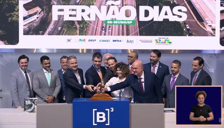 11/12/2025 - Leilão da BR-381/MG/SP – Fernão Dias - Leilão da concessão de 569 km da Fernão Dias, rodovia que liga São Paulo a Belo Horizonte. Foto: Frame/Youtube Ministério dos Transportes