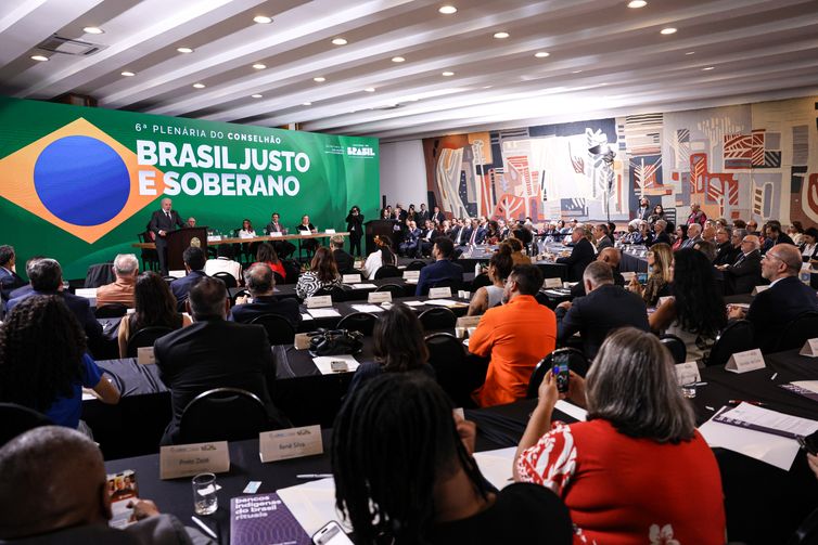 Brasília (DF), 04/12/2025 - O presidente Luiz Inácio Lula da Silva abre a 6ª Reunião Plenária do Conselho de Desenvolvimento Econômico Social Sustentável (CDESS), no Palácio Itamaraty. Foto: Marcelo Camargo/Agência Brasil