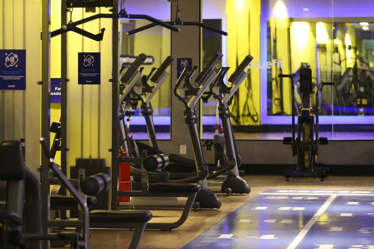 José Cruz/Agência Brasil Academia, exercício físico