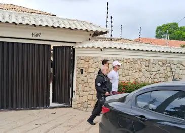 26/02/2026 - Bicheiro Adilsinho é preso em Cabo Frio, no Rio de Janeiro. Foto: Polícia Civil RJ/Divulgação