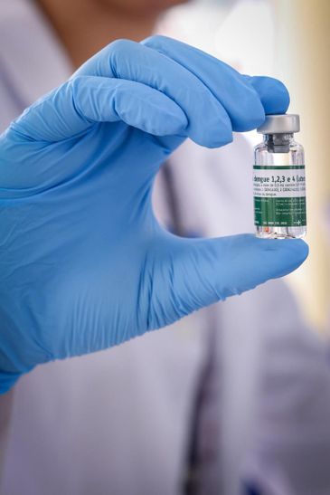 Botucatu (SP), 18/01/2026 - O ministro da Saúde, Alexandre Padilha, iniciou a vacinação contra a dengue com a primeira vacina 100% nacional, de dose única, desenvolvida pelo Instituto Butantan. Foto: Walterson Rosa/MS