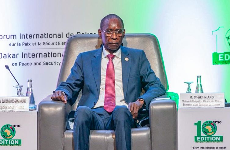 Brasília (DF), 22/04/2026 - Ministro da integração Africana Cheikh Niang.
Foto: Governo Senegal/Divulgação