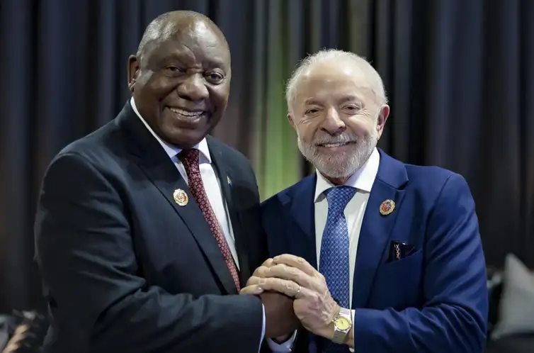 Kuala Lumpur, 27/10/2025 - Presidente da República, Luiz Inácio Lula da Silva, durante encontro com o presidente da República da África do Sul, Cyril Ramaphosa. Foto: Ricardo Stuckert/PR