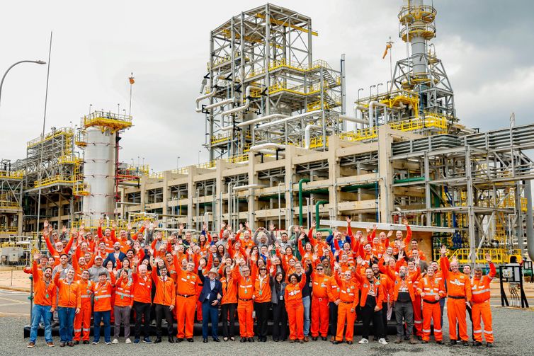 18.05.2026 - Presidente da República, Luiz Inácio Lula da Silva, durante visita às instalações da Refinaria de Paulínia (Replan), na Rodovia SP 332, Km 130 – Bonfim, Paulínia - SP.

Foto: Ricardo Stuckert / PR