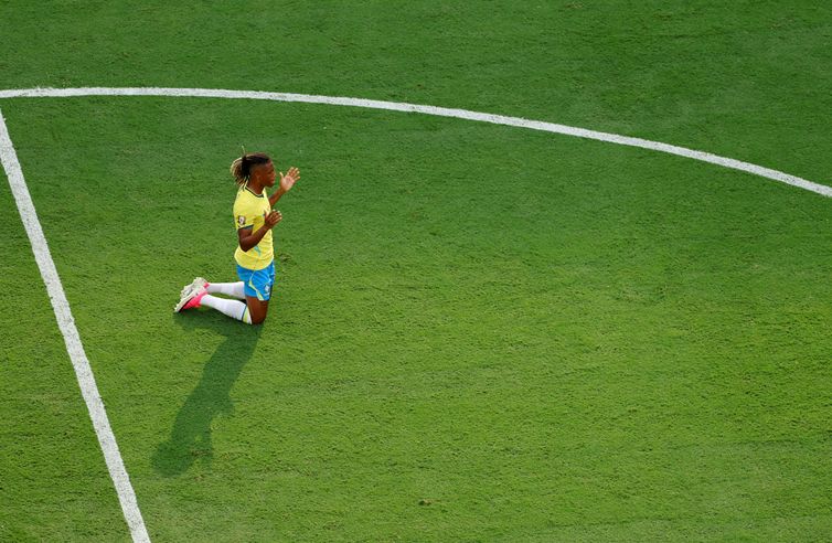 Soccer Football - FIFA World Cup 2026 - Round of 16 - Brazil v Norway - New York New Jersey Stadium, East Rutherford, New Jersey, U.S. - July 5, 2026
Brazil's Danilo Santos looks dejected after the match as Brazil are eliminated from the World Cup REUTERS/Carlos Barria