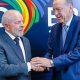 Lula e Erdogan discutem a criação de conselho entre Brasil e Turquia