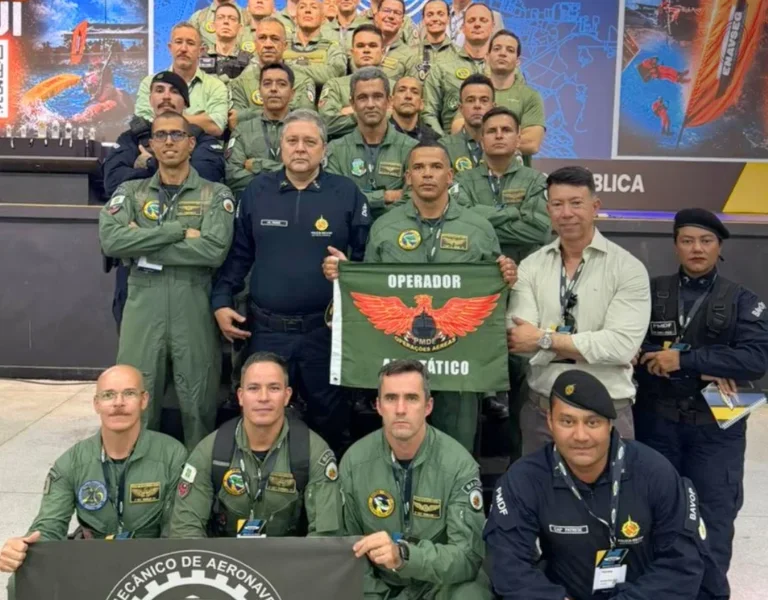 PMDF marca presença no 9º Encontro Nacional de Aviação de Segurança Pública, realizado em Brasília
