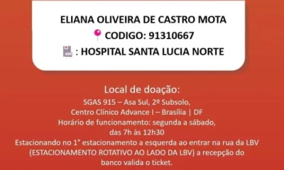 Solicitação de Doação de Sangue