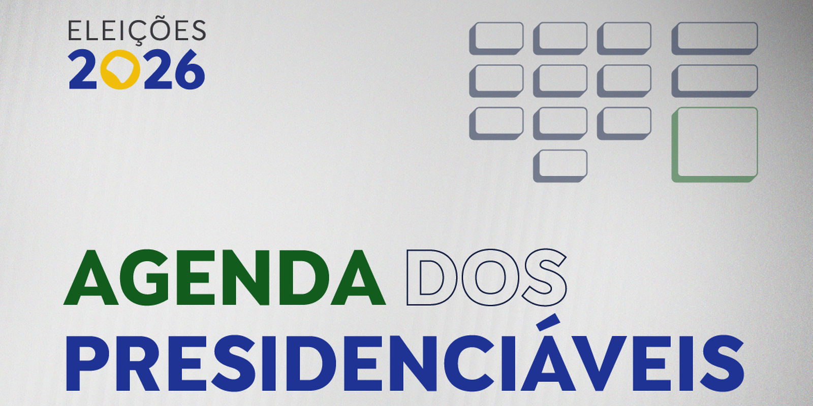 Agenda dos candidatos à Presidência para domingo (23)