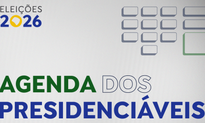 Agenda dos candidatos à Presidência da República neste fim de semana