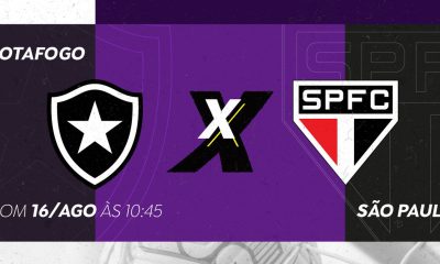 TV Brasil exibe Botafogo x São Paulo pelo Brasileirão Feminino A1