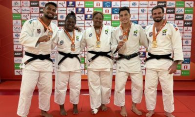 Brasil conquista o título geral do Grand Prix de judô no Peru com 11 medalhas