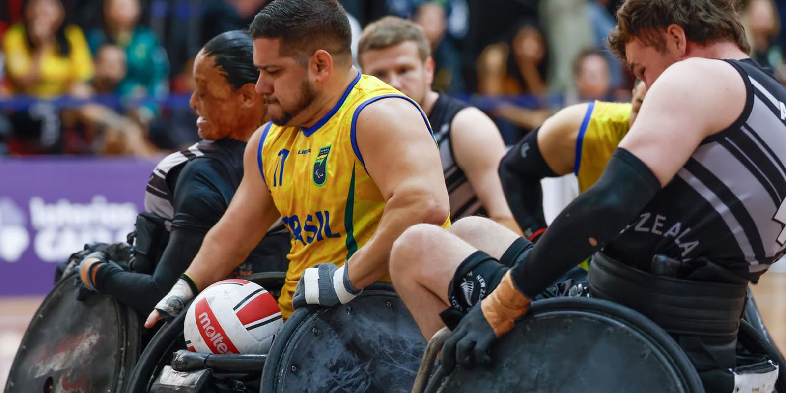Brasil encerra Mundial de Rúgbi em cadeira de rodas na 11ª colocação