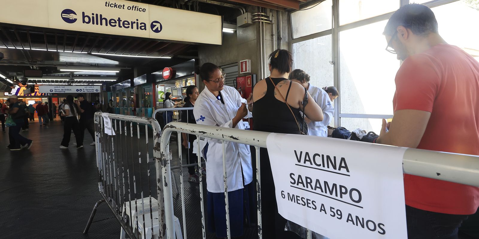 Ministério da Saúde intensifica campanha de vacinação contra o sarampo