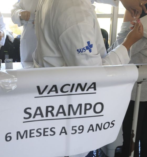 Mais de 795 mil doses de vacina contra o sarampo foram administradas em São Paulo