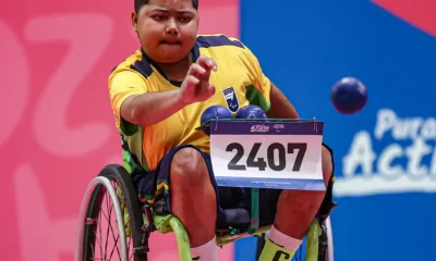 José Antônio Santos, de 19 anos, conquista título mundial de bocha em Seul