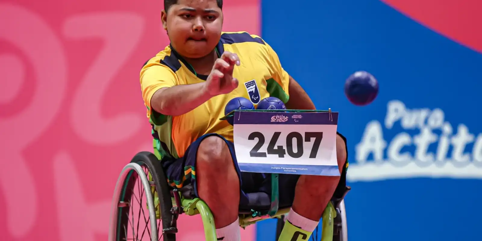 José Antônio Santos, de 19 anos, conquista título mundial de bocha em Seul