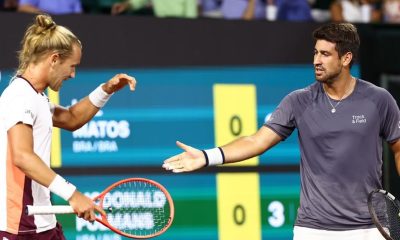 Rafael Matos e Orlando Luz avançam para as semifinais de duplas no ATP de Cincinnati