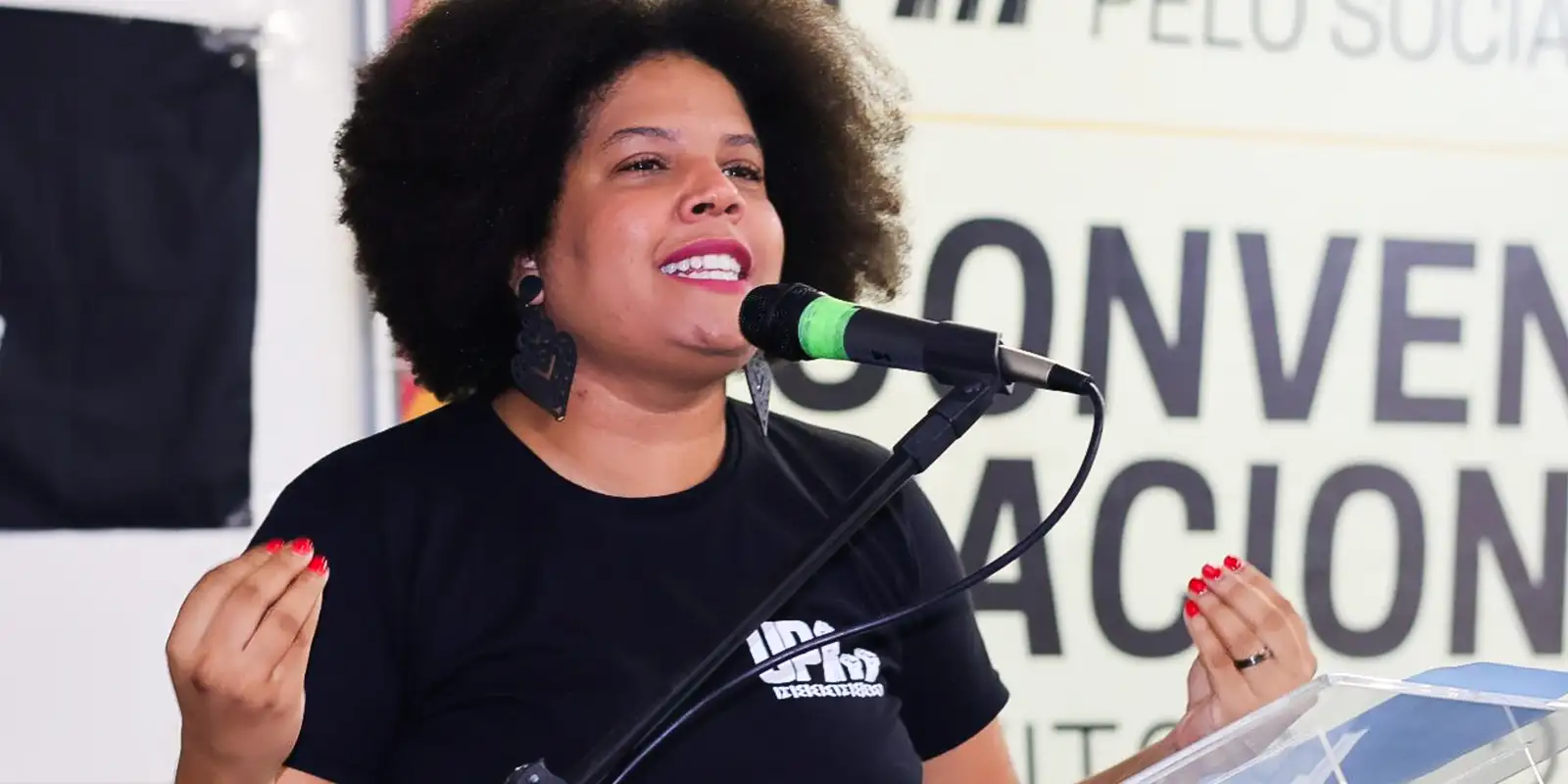 Samara Martins é a candidata do Unidade Popular à Presidência da República