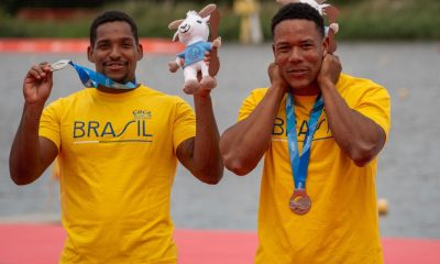 Jacky Godmann e Gabriel Nascimento conquistam medalha de prata no Mundial de Canoagem