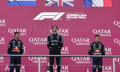 Fórmula 1: Russell vence GP do Azerbaijão ao superar Verstappen por 0,1s