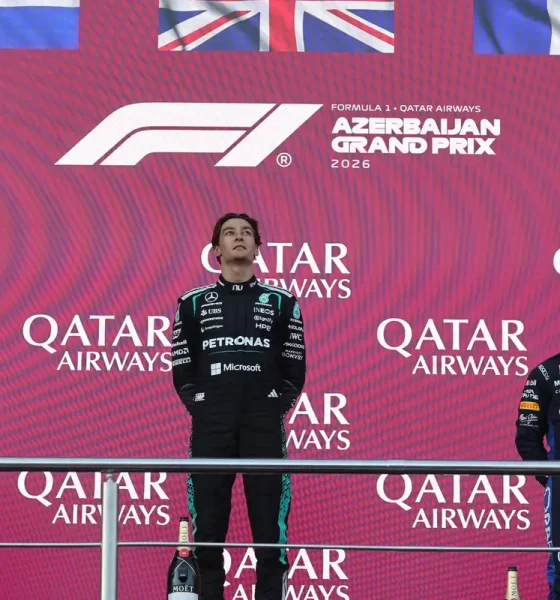 Fórmula 1: Russell vence GP do Azerbaijão ao superar Verstappen por 0,1s
