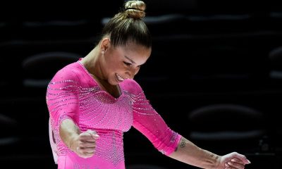 Flávia Saraiva conquista medalha de ouro nas assimétricas da Copa do Mundo de Ginástica