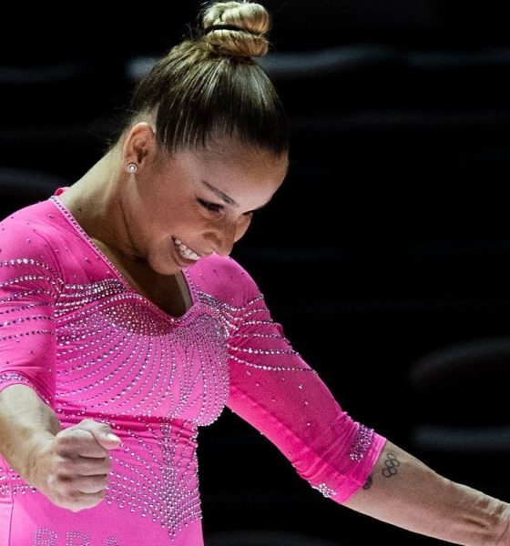 Flávia Saraiva conquista medalha de ouro nas assimétricas da Copa do Mundo de Ginástica