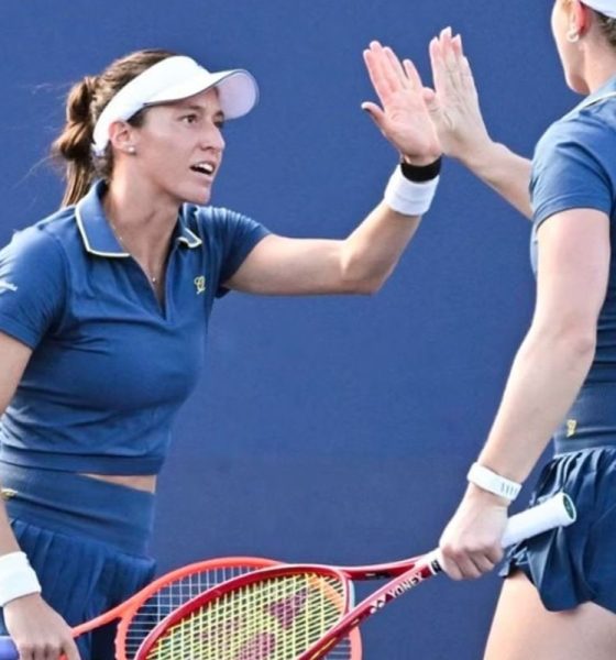 Luisa Stefani vai às quartas de final nas duplas femininas do US Open