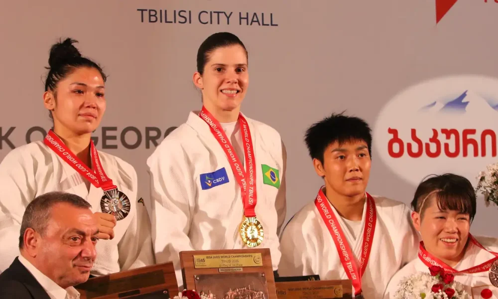 Brasil conquista três medalhas de ouro no Mundial Paralímpico de Judô