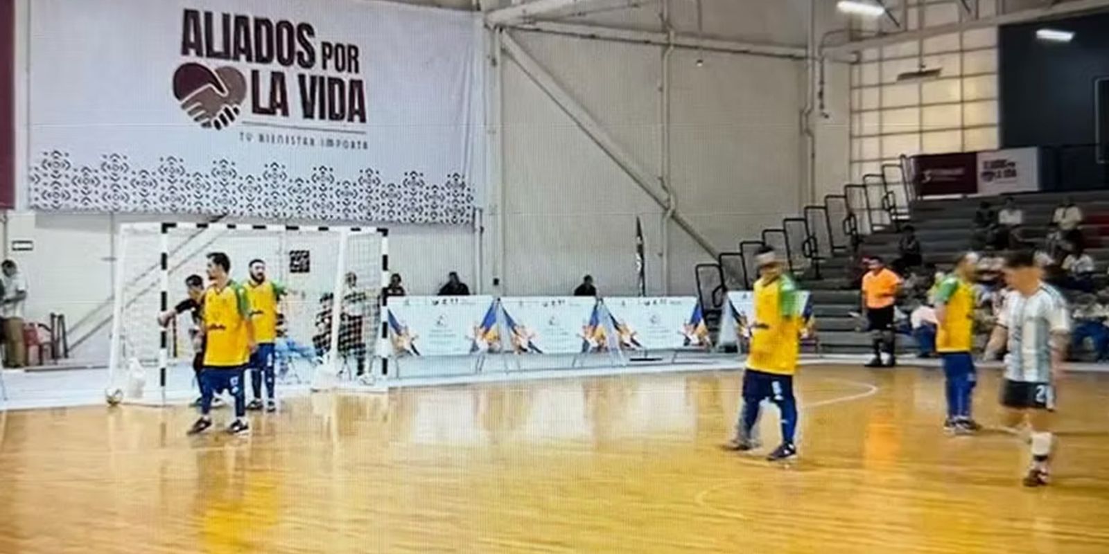 Brasil conquista tetracampeonato mundial de futsal down ao vencer a Argentina