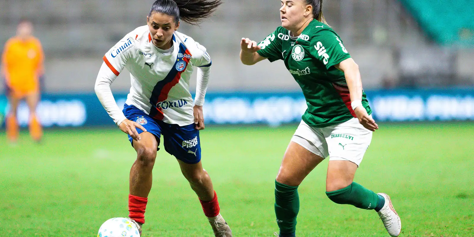 Bahia e Palmeiras empatam em 1 a 1 nas quartas de final do Brasileirão Feminino
