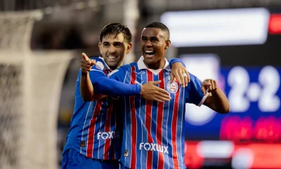 Bahia vence Bragantino e inicia 26ª rodada do Brasileirão com vitória