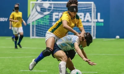 Brasil fica com o vice-campeonato na Copa América de Futebol de Cegos