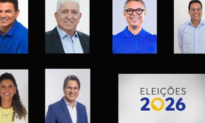 Candidatos concorrem ao governo de Sergipe nas eleições de 2026