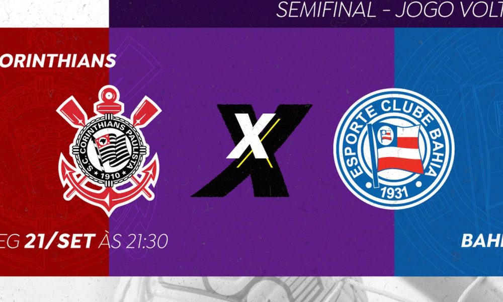 TV Brasil transmite semifinal entre Corinthians e Bahia no futebol feminino
